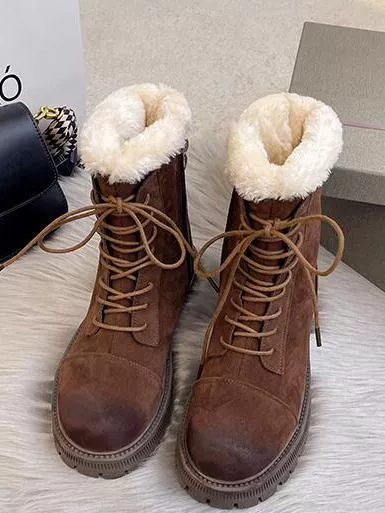 Stivali E Stivaletti Con Pelliccia Da Donna - Foto 3