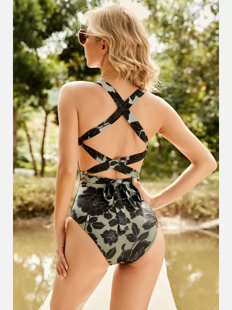 Costume Intero Monokini Da Spiaggia Moda Mare Costume Intero