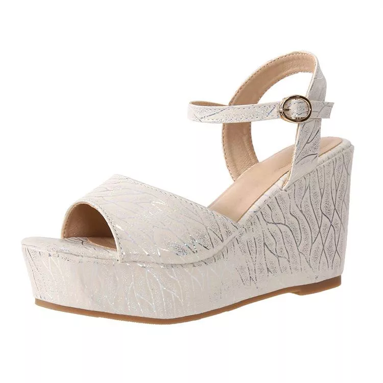 Miss Desiree Sandali donna con zeppa e plateau: in offerta a 20.79€ su