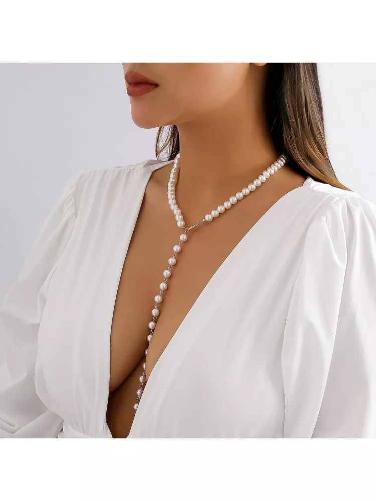 Youthway Collana con ciondolo stella marina conchiglia di perle in acciaio inossidabile bohémien per regalo di gioielli da spiaggia oceano impermeabile da donna  36