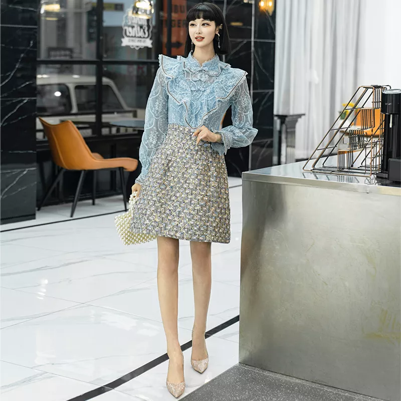 Abito tweed donna sales