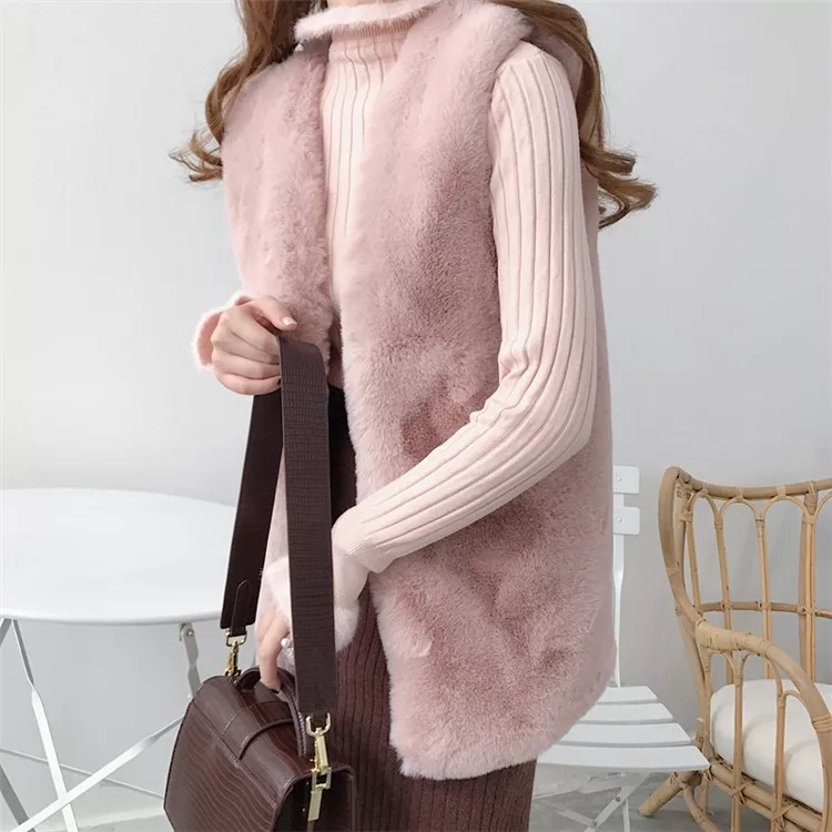 Cappotto Invernale Donna PANOZON In Pelliccia Sintetica - Foderato Pile, Ampio, Con Tasche, Per Autunno/Inverno