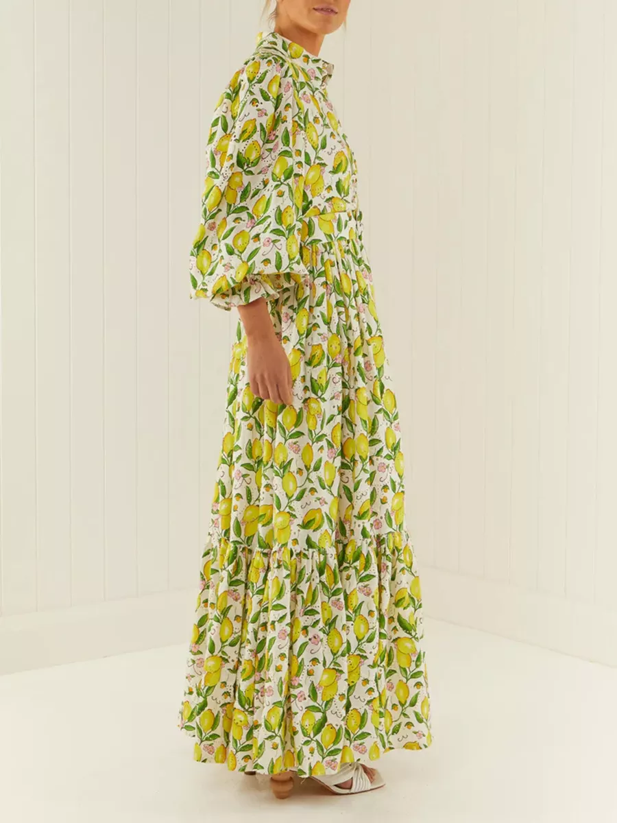 Vestito limoni deals zara