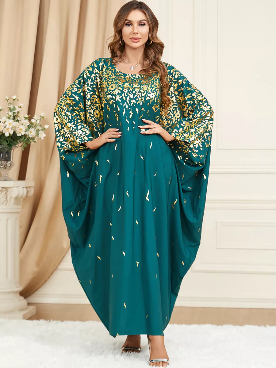 Abito lungo - VERDE - CVG Gold