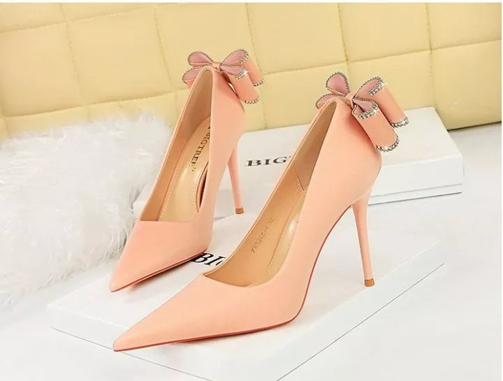 Scarpe gioiello hotsell rosa cipria